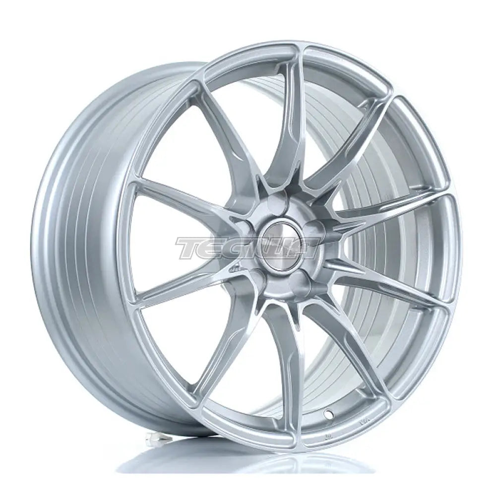 BOLA FLB Alloy Wheel 18x8.5 5x105 ET25 To 45 72.6mm CB Crystal Silver