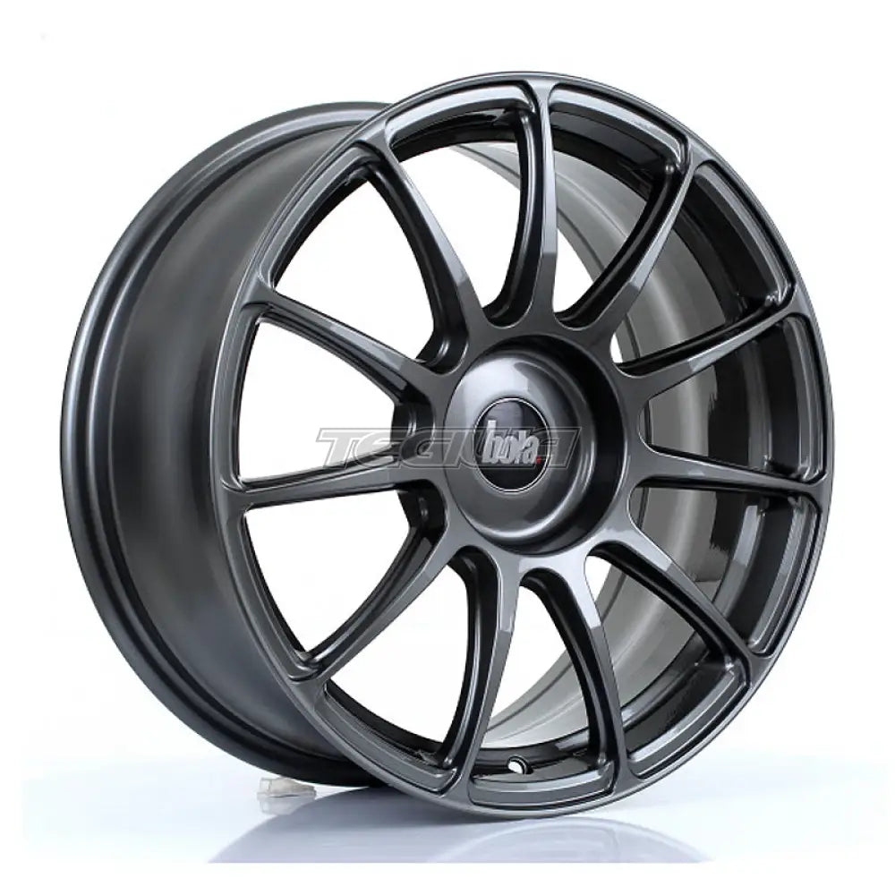 BOLA VST Alloy Wheel 17x7.5 5x105 ET40 To 45 72.6mm CB Gloss Gunmetal