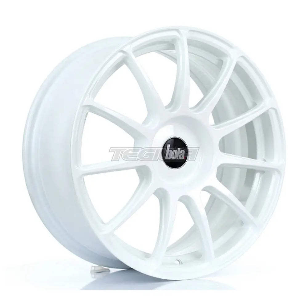 BOLA VST Alloy Wheel 17x7.5 5x110 ET40 To 45 72.6mm CB White