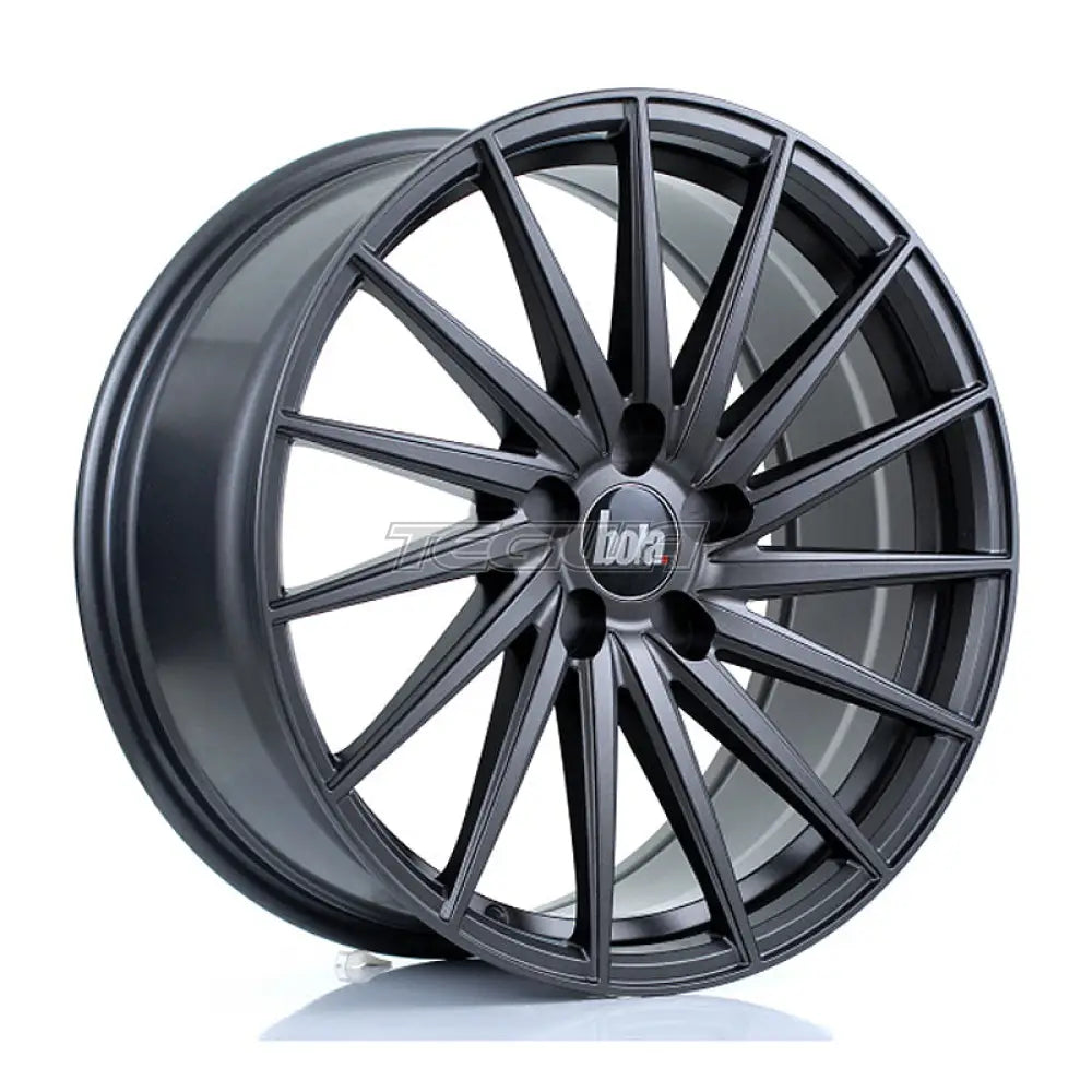 BOLA ZFR Alloy Wheel 19x8.5 5x112 ET25 To 45 72.6mm CB Matt Gunmetal