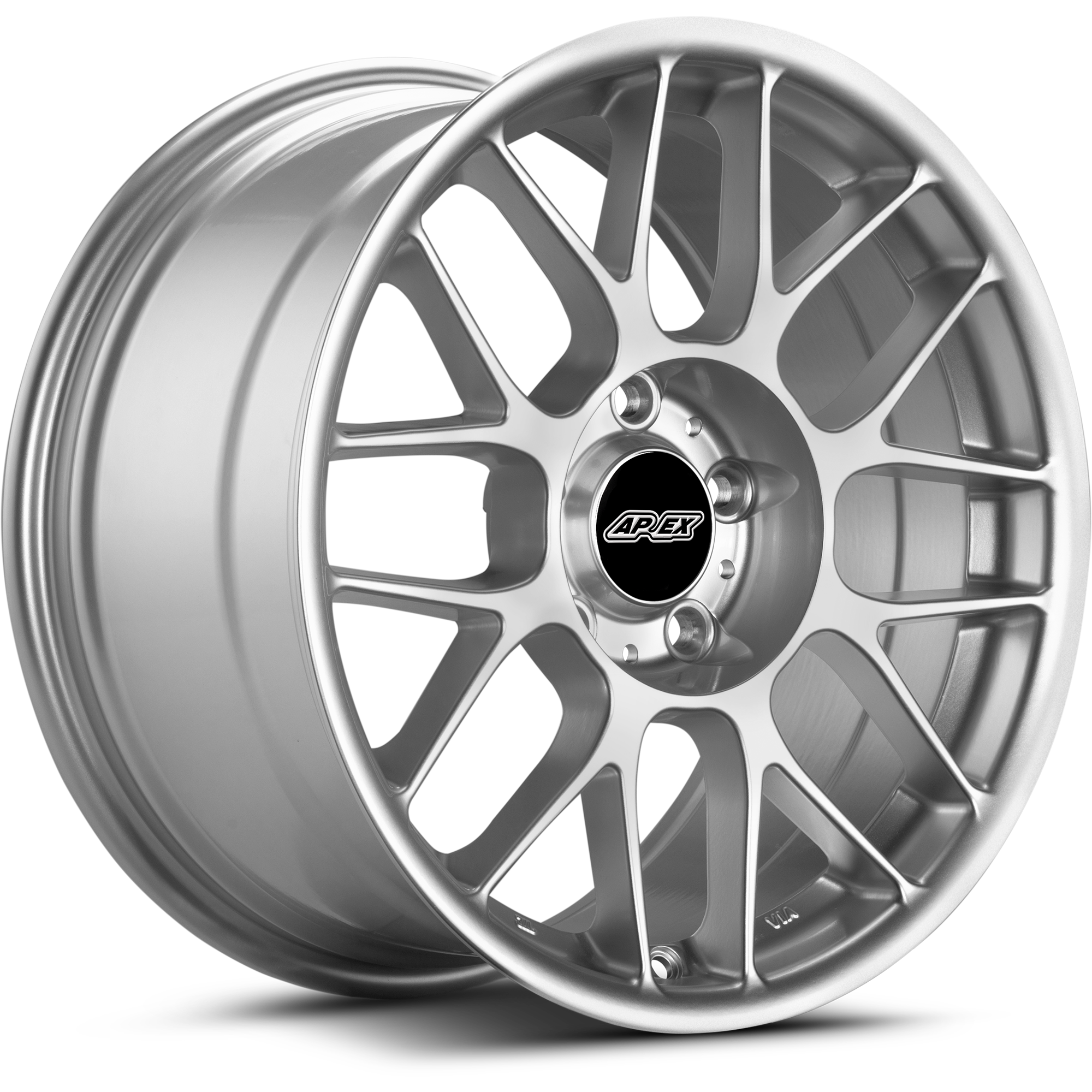 Apex ARC-8 Alloy Wheel 17x8.5 ET40 5x120 Race Silver 72.56mm CB