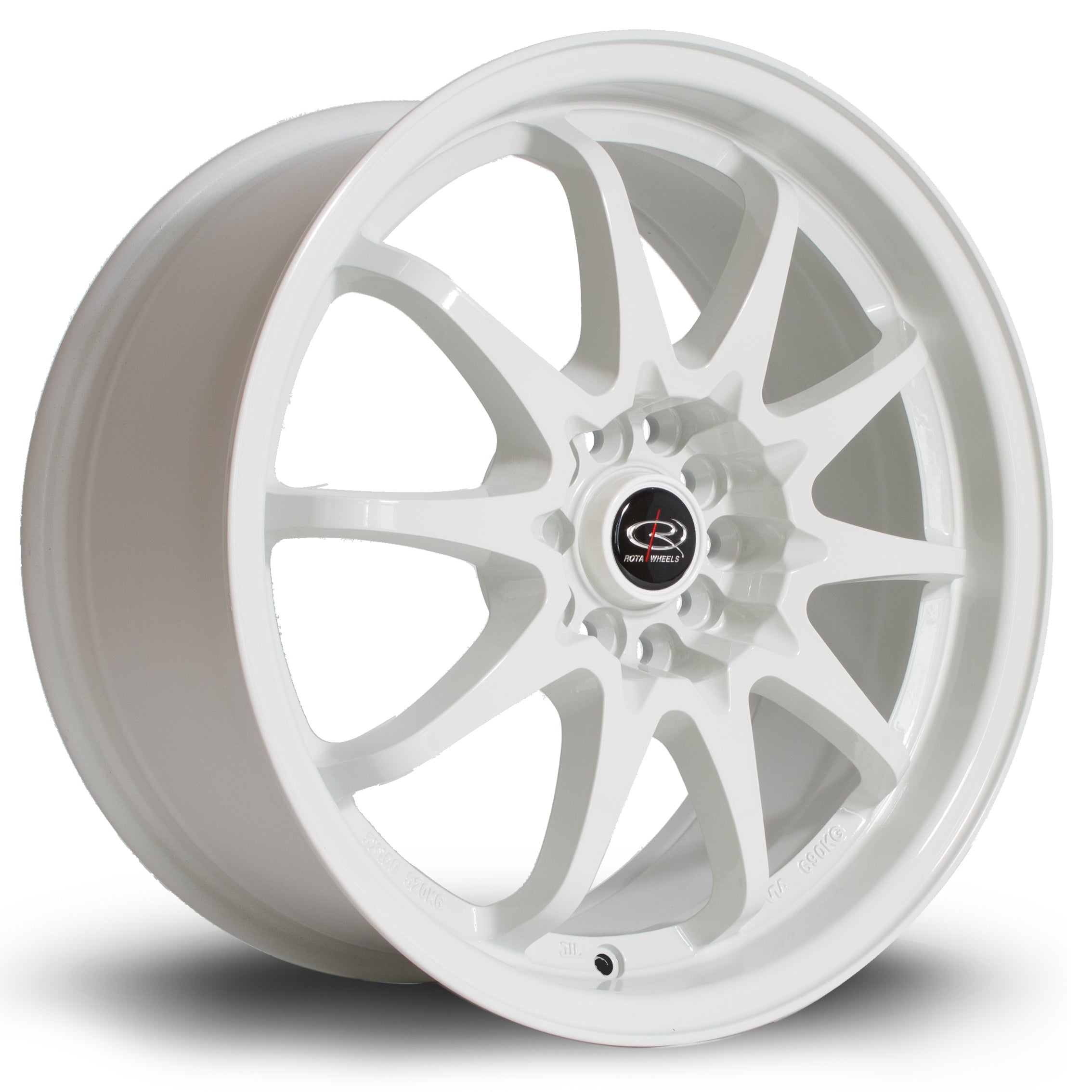 Rota Fight Alloy Wheel 17x8 ET44 5x100~5x114 White 73mm CB - CLEARANCE