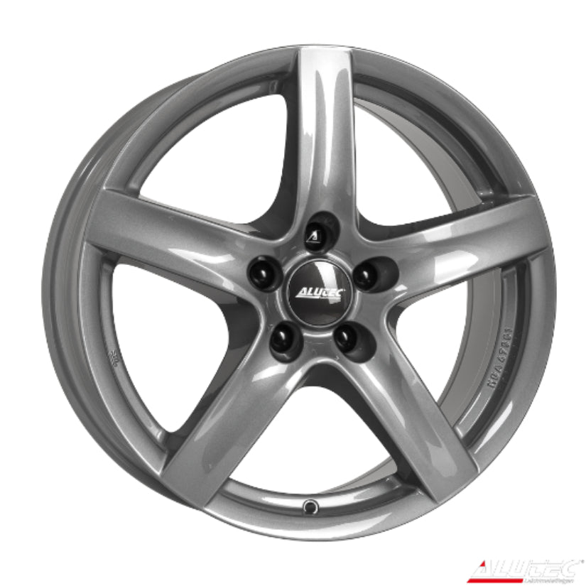 ALUTEC Grip Alloy Wheel 15x6 ET25 4x108 Graphite 65.1mm CB
