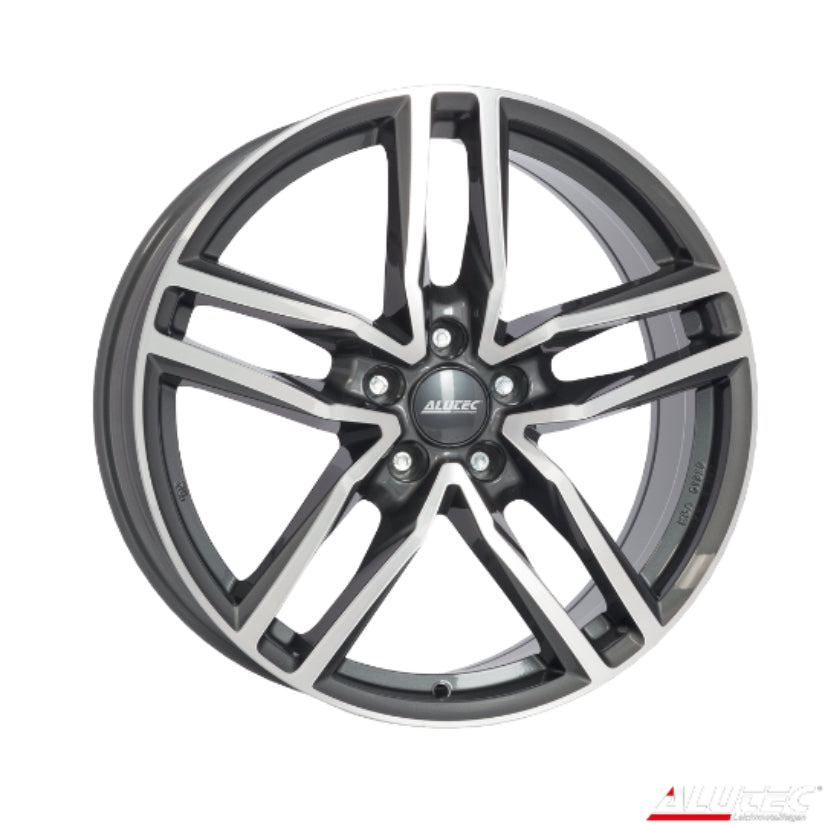 ALUTEC Ikenu Alloy Wheel 17x6.5 ET20 4x108 Graphite Polished 65.1mm CB