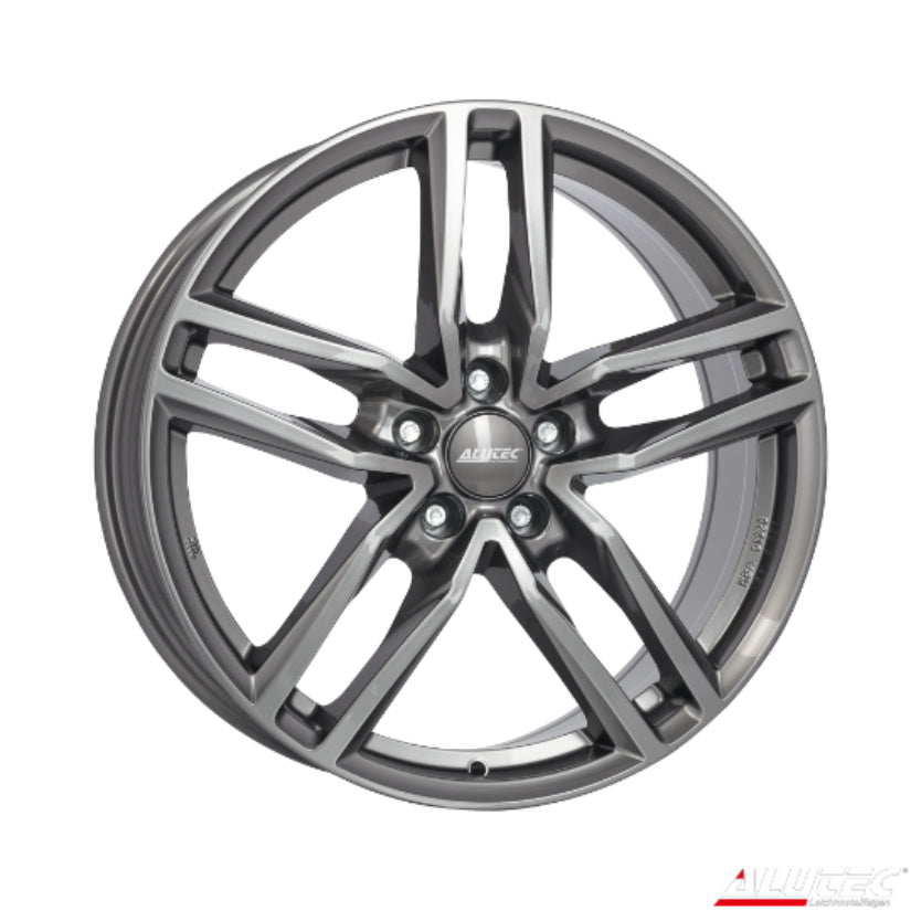 ALUTEC Ikenu Alloy Wheel 17x6.5 ET38 4x100 Metal Grey 63.3mm CB