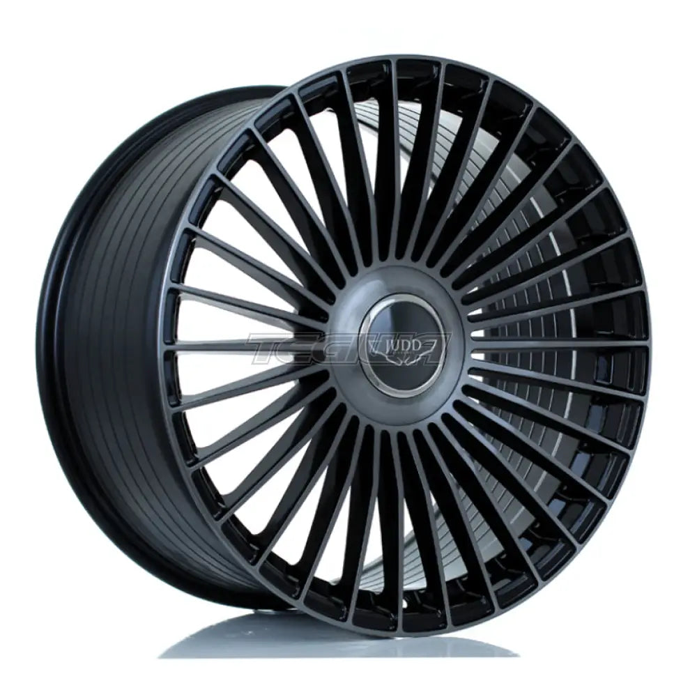 JUDD JSF9 Alloy Wheel 21x10.5 ET15 TO 50 5x100 Gloss Black Titanium Brushed 72.6mm CB