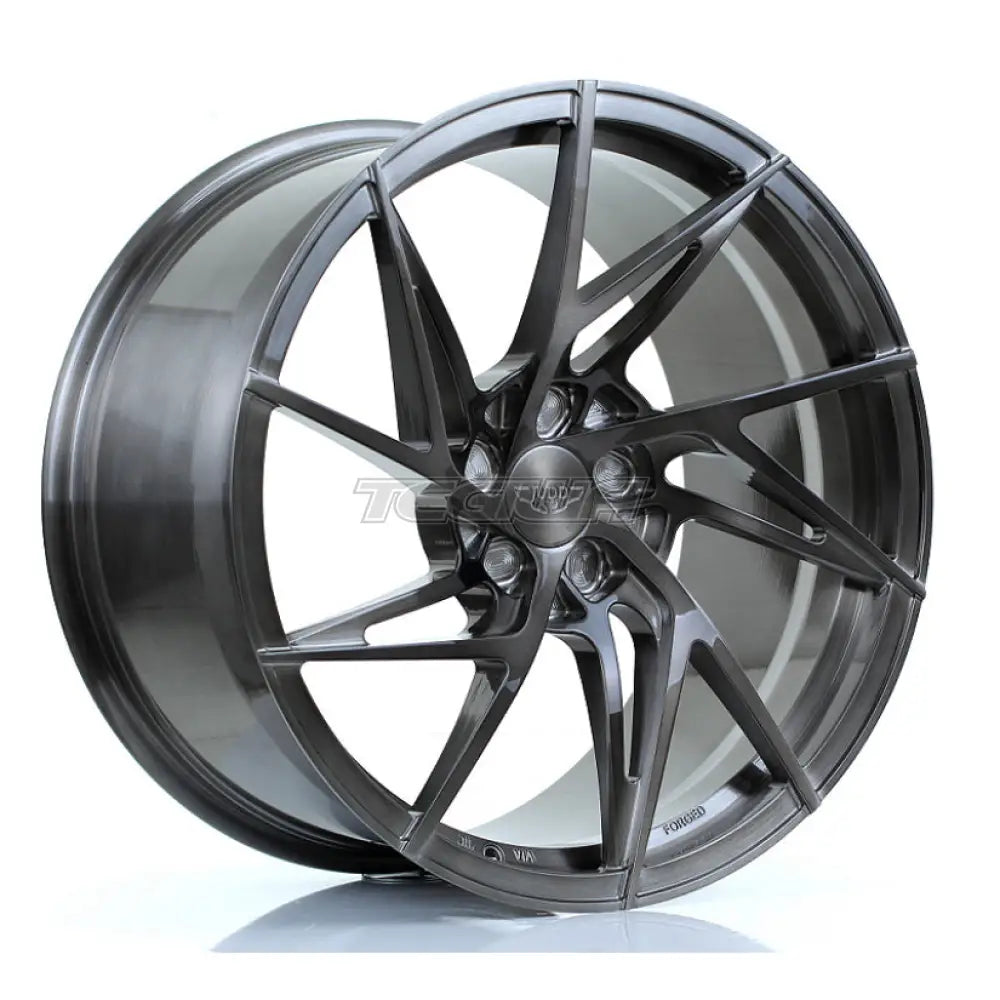 JUDD Model Two Forged Alloy Wheel 20x10.5 ET20 TO 45 5x114 Hand Brushed Titanium 72.6mm CB