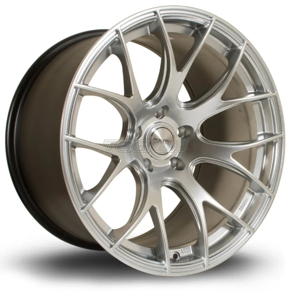 Linea Corse LC818 Alloy Wheel 19x11 ET25 5x120 Hyper Silver 76.1mm CB
