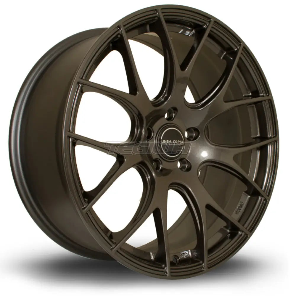 Linea Corse LC818 Alloy Wheel 19x8.5 ET45 5x112 Gunmetal 73mm CB