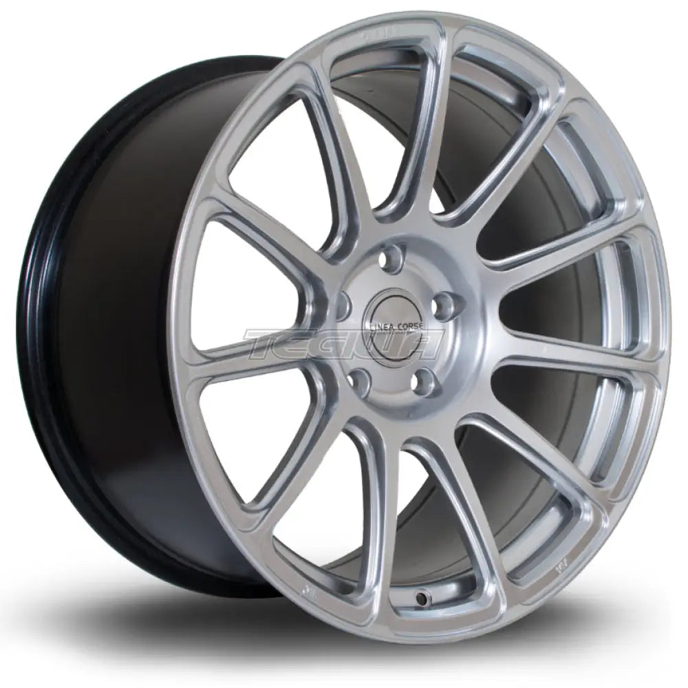 Linea Corse LC888 Alloy Wheel 19x10 ET37 5x120 Hyper Silver 76.1mm CB