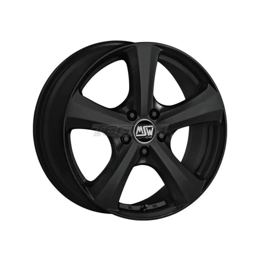 MSW All Season 19 W Alloy Wheel 14x6 ET38 4x100 Matt Black 63.4mm CB