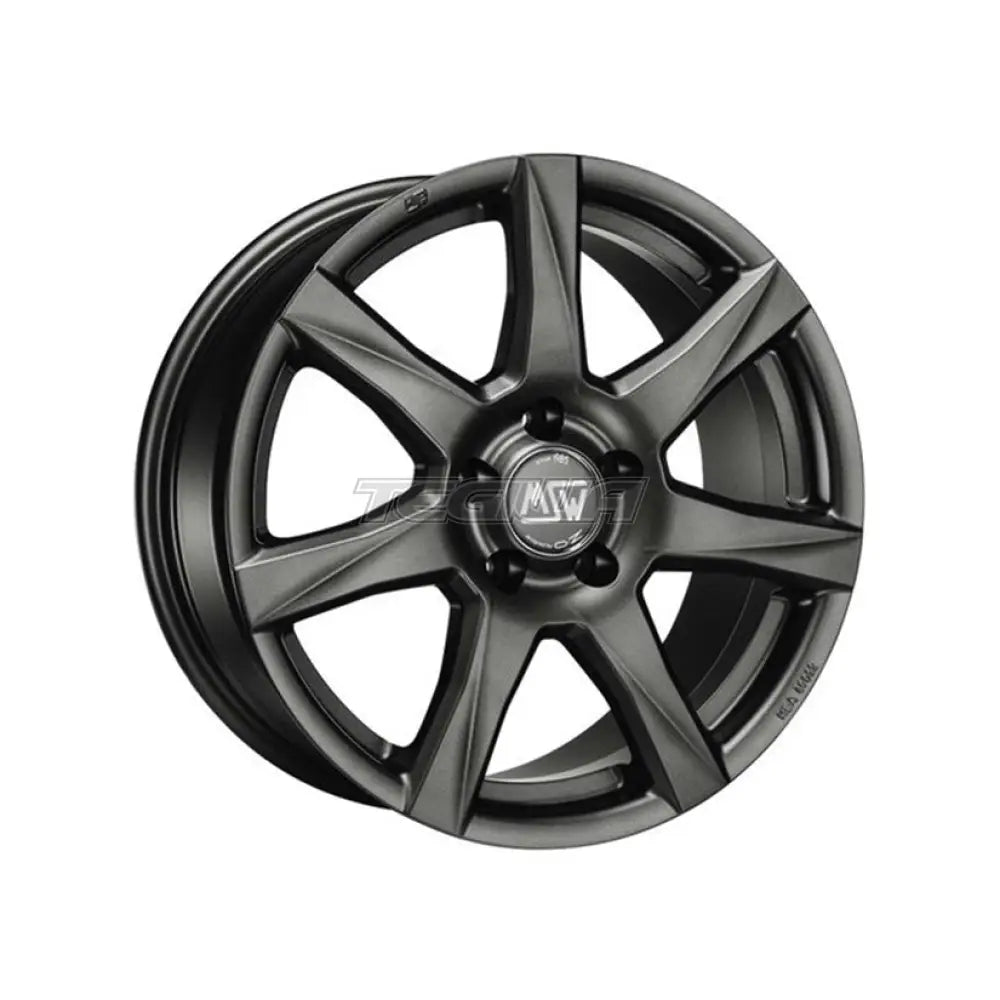 MSW All Season 77 Alloy Wheel 14x5 ET35 5x100 Matt Dark Grey 57.1mm CB