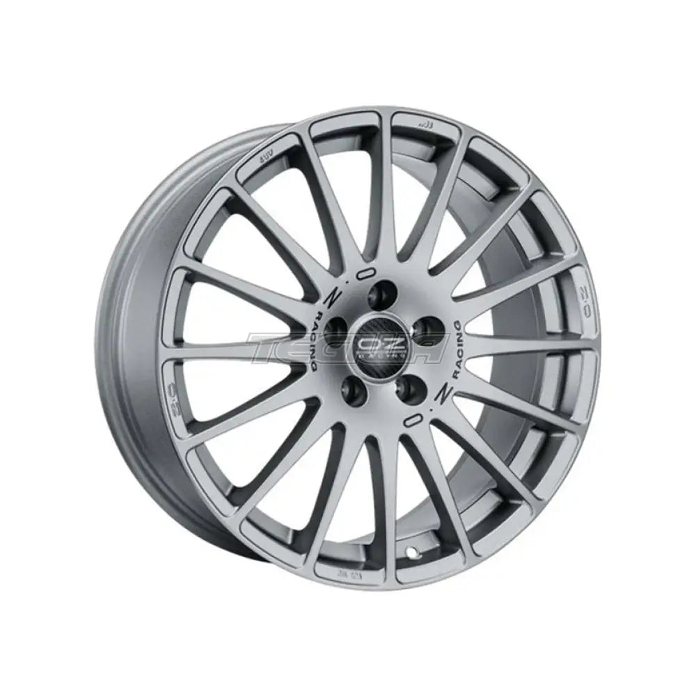 OZ Sport Superturismo GT Alloy Wheel 18x7 ET42 4x100 Racing Grey Black Lettering 68mm CB