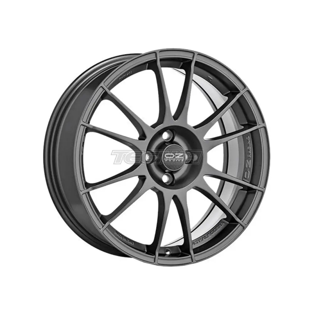 OZ Sport Ultraleggera Alloy Wheel 18x7 ET35 4x100 Matt Dark Graphite 68mm CB