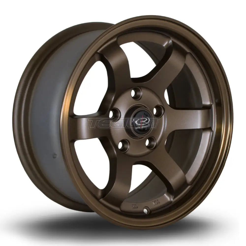 Rota Grid Alloy Wheel 15x7 ET40 4x100 Speed Bronze 67.1mm CB