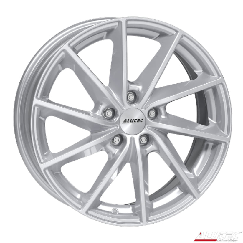 ALUTEC Singa Alloy Wheel 18x7.5 ET55 5x108 Polar Sillver 63.4mm CB