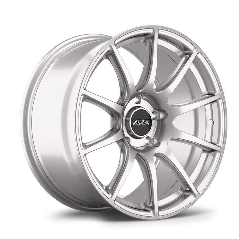 Apex SM-10 Alloy Wheel 18x10 ET25 5x120mm Race Silver 72.56mm CB - CLEARANCE