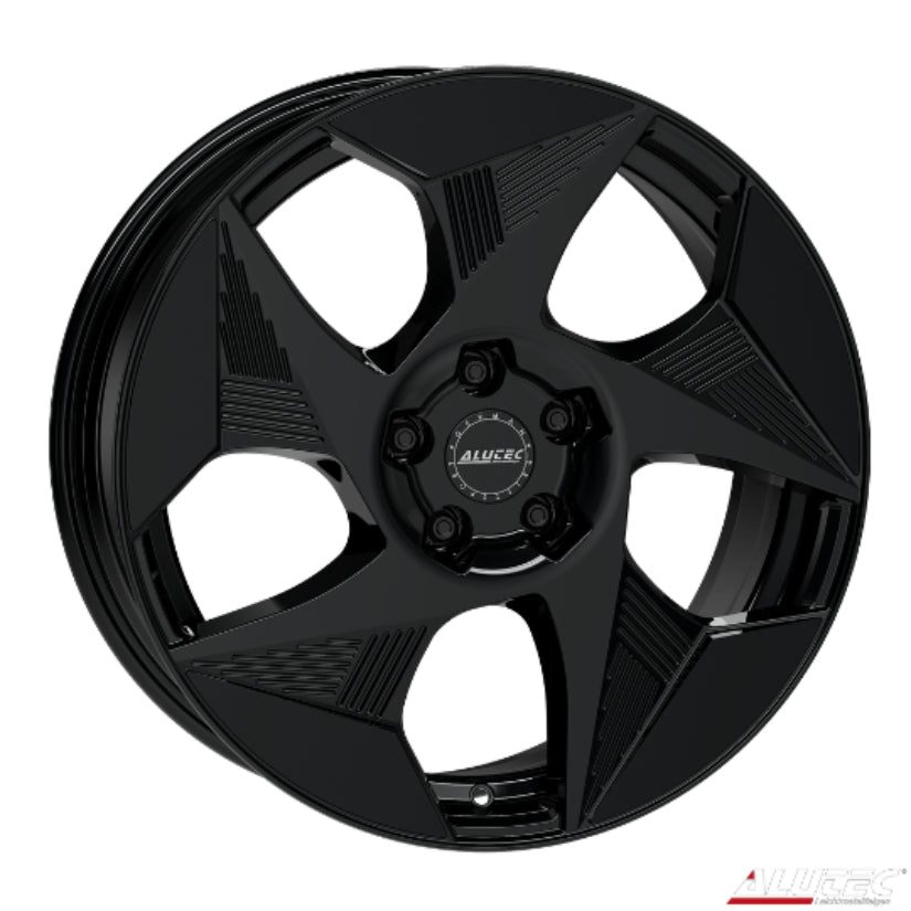 ALUTEC Solar Alloy Wheel 19x8 ET47.5 5x108 Diamond Black 63.4mm CB