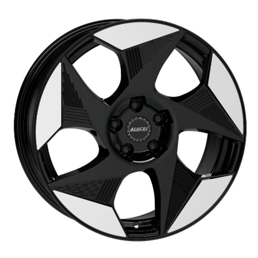 ALUTEC Solar Alloy Wheel 19x8 ET34 5x112 Diamond Black Polished 66.5mm CB