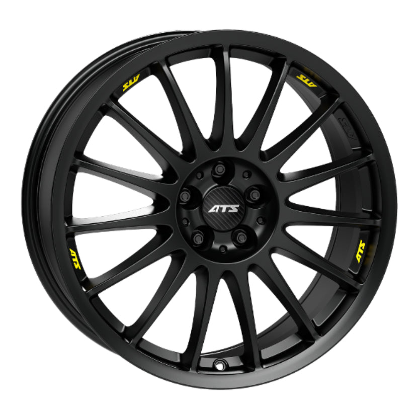 ATS StreetRallye Alloy Wheel 17x7 ET54 5x112 Racing Black 66.5mm CB