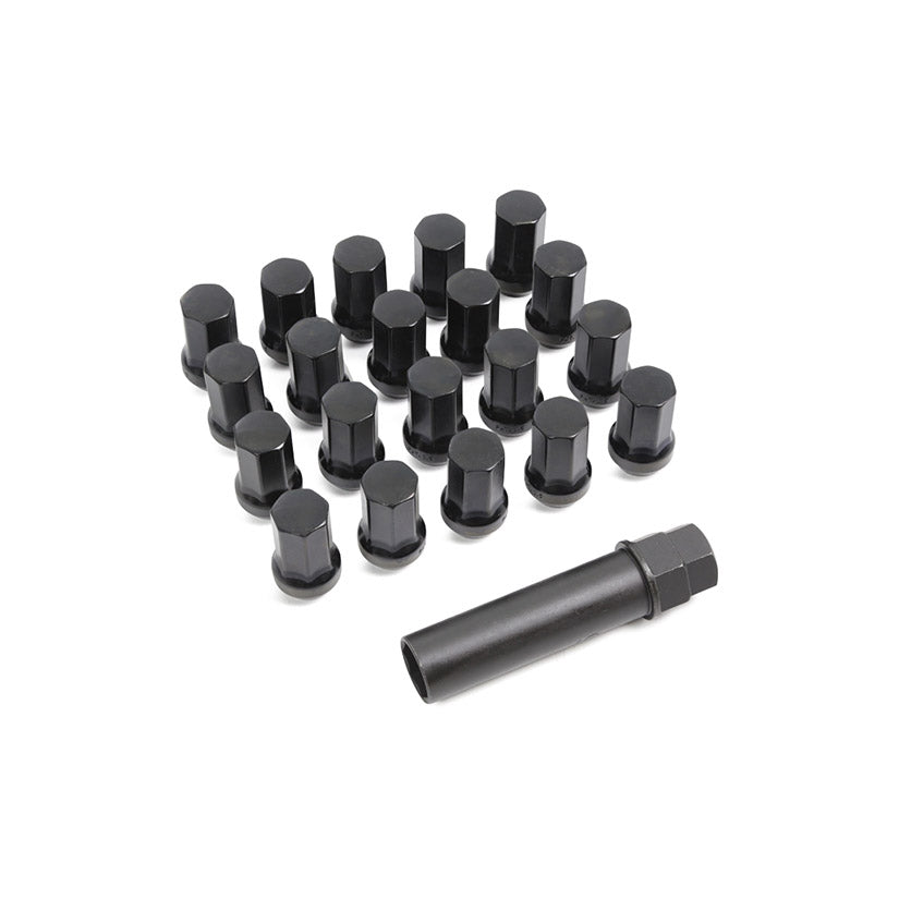 Mugen Heptagon Honda Wheel Nuts Set M12 x 1.5 Black