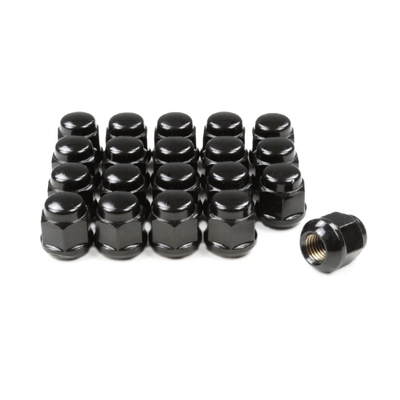 Genuine Honda Access Closed Ball Wheel Nuts Black M12 x 1.5 20 Pack