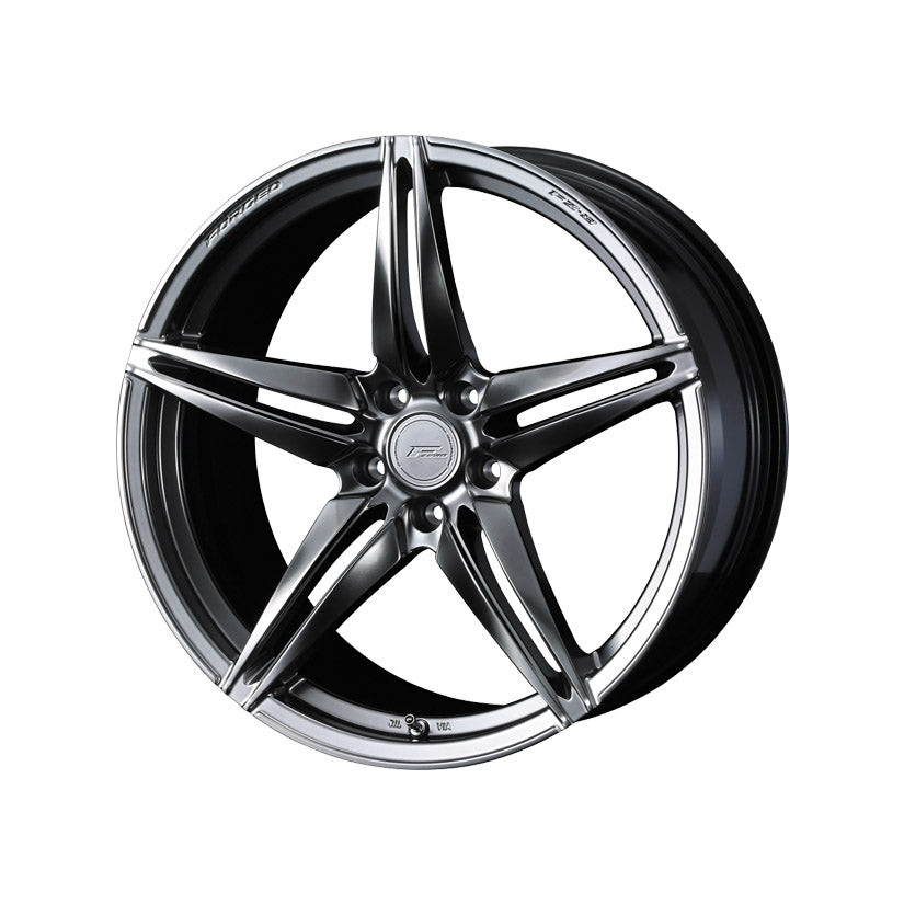 F Zero FZ-3 Alloy Wheel 19x9 5x114.3 ET38 Diamond Black 73mm CB