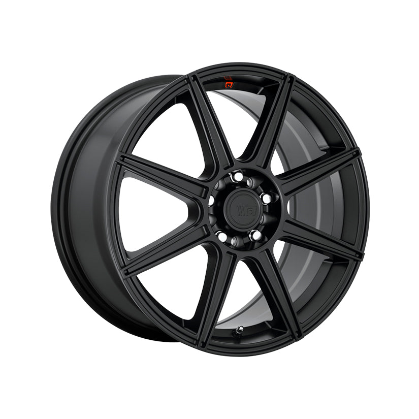 Motegi MR142 Alloy Wheel 17x7 ET40 5x115~5x110 Satin Black 72.56mm CB