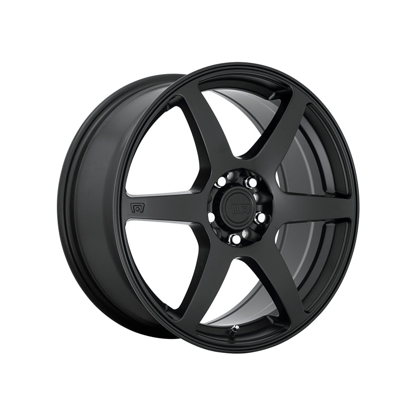 Motegi MR143 Alloy Wheel 18x8 ET45 5x114~5x108 Satin Black 72.56mm CB