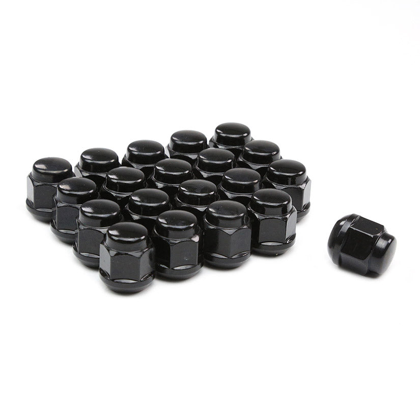 Genuine Honda OEM S2000 CR Closed Wheel Nuts Black 20 Pack