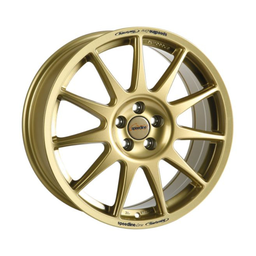 Speedline Corse 2120 Turini Alloy Wheel 17x7 ET45 5x100 Gold