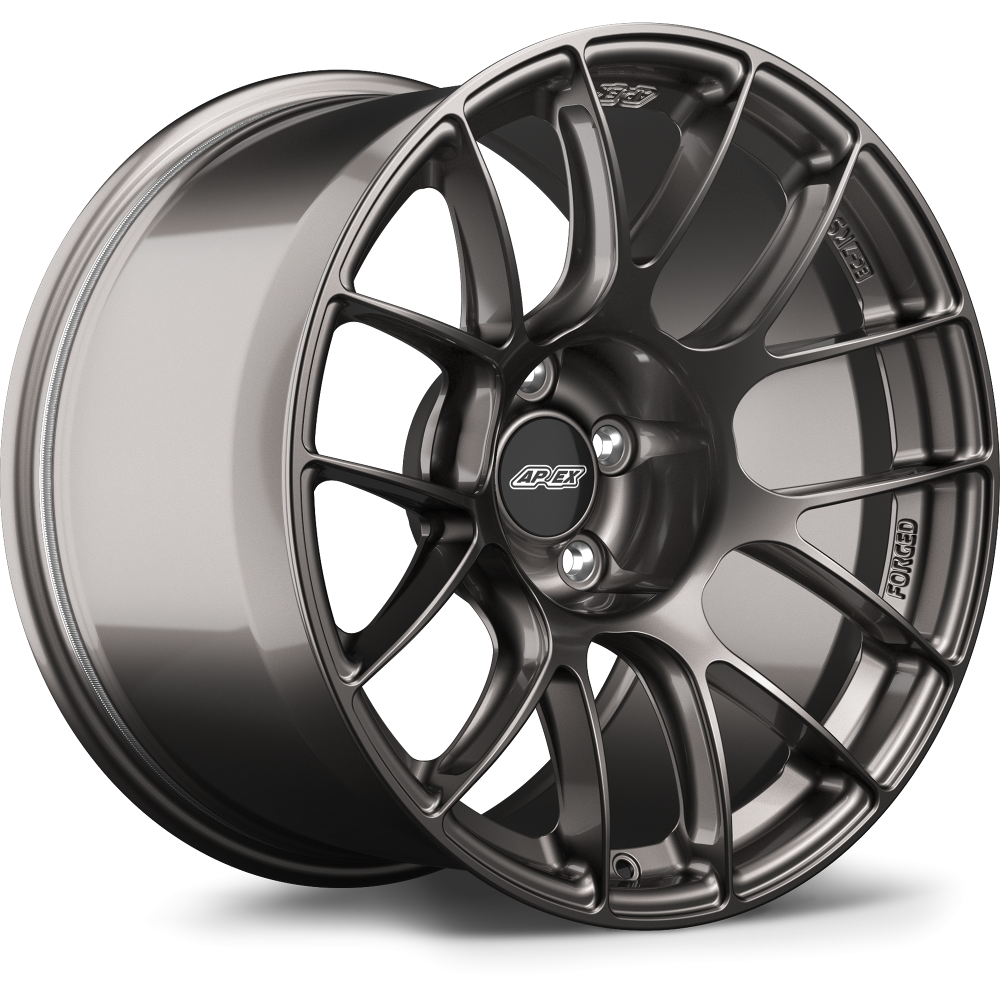 Apex EC-7RS Forged Alloy Wheel 18x10.5 ET22 5x120 Anthracite 72.56mm CB