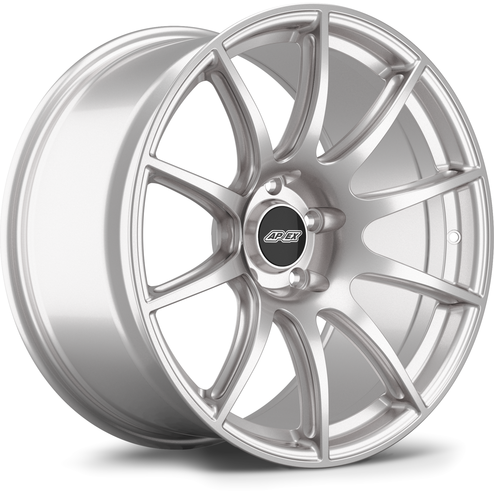 Apex SM-10 Alloy Wheel 19x10.5 ET45 5x120 Race Silver 72.56mm CB