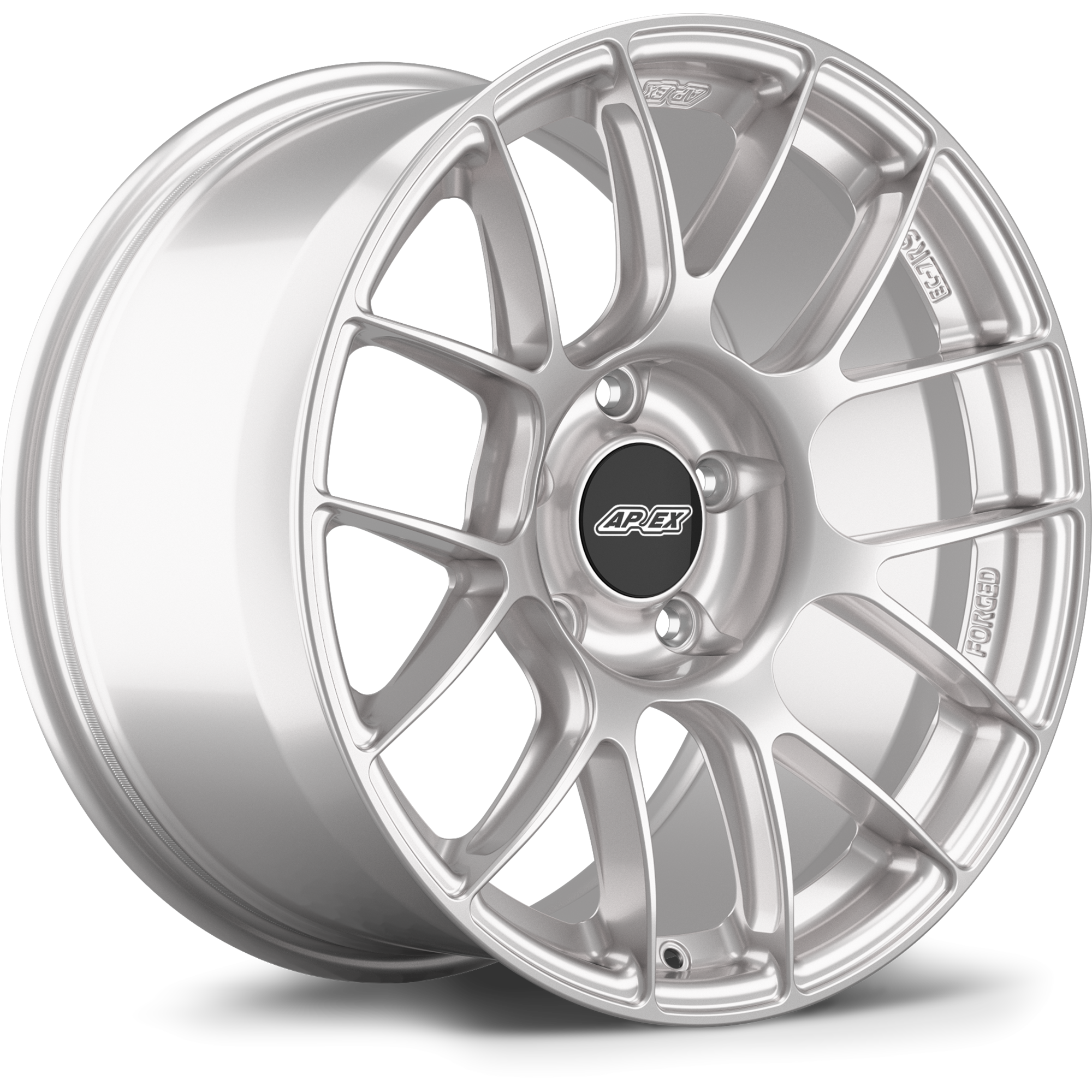 Apex EC-7RS Forged Alloy Wheel 18x11 ET60 5x130 Race Silver 71.6mm CB
