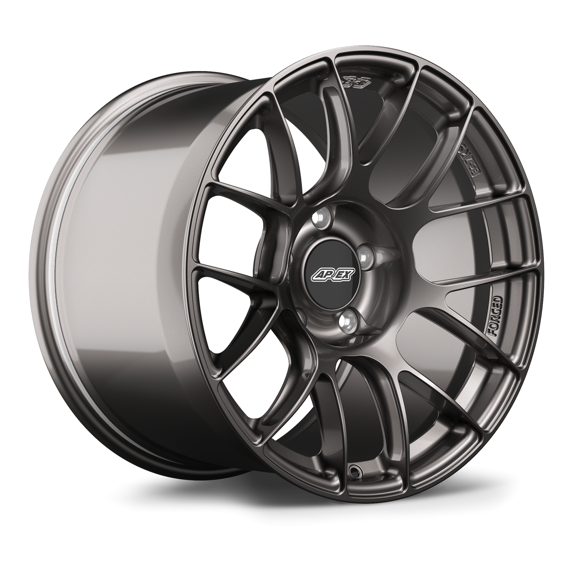 Apex EC-7RS Forged Alloy Wheel 18x12 ET41 5x120 Anthracite 67.1mm CB