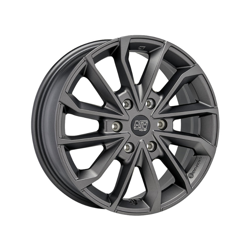 MSW Urban Cross 42 Van Alloy Wheel 17x6.5 ET54 6x130 Matt Dark Grey 84.06mm CB