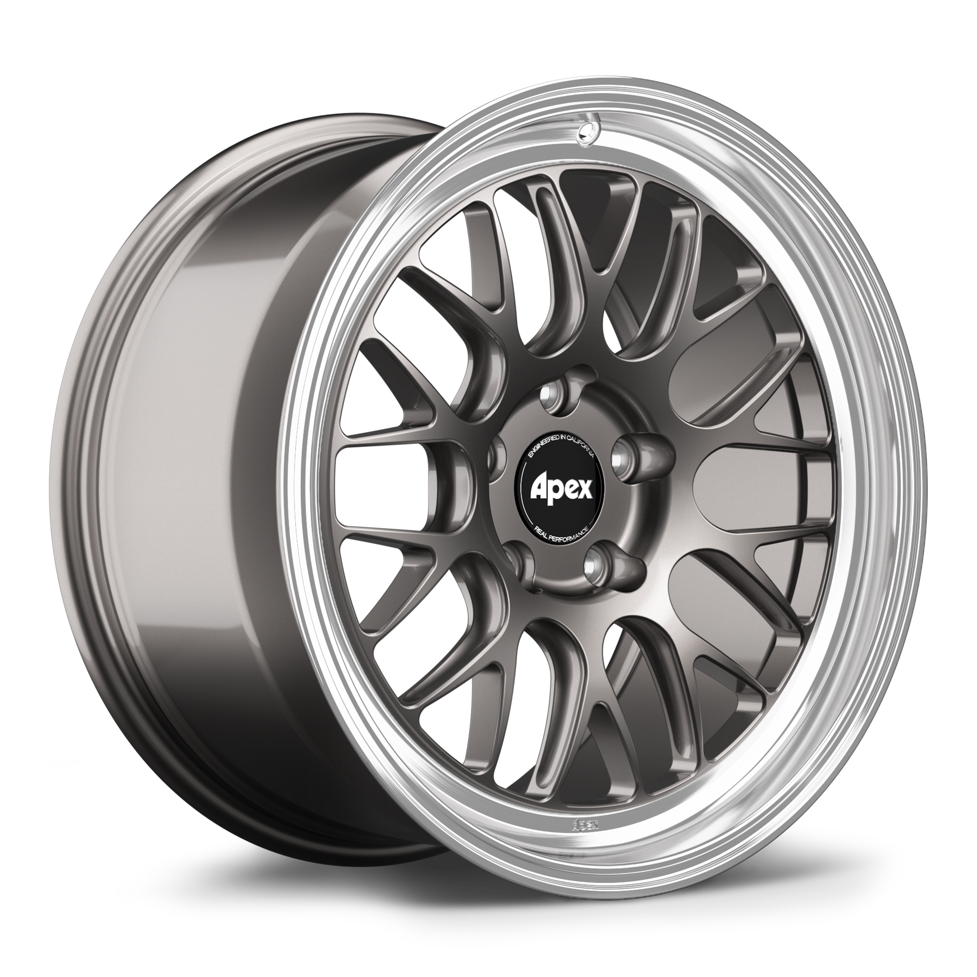 Apex ML-10RT Forged Alloy Wheel 18x10 ET42 5x120 Anthracite - Machined Lip 67.1mm CB