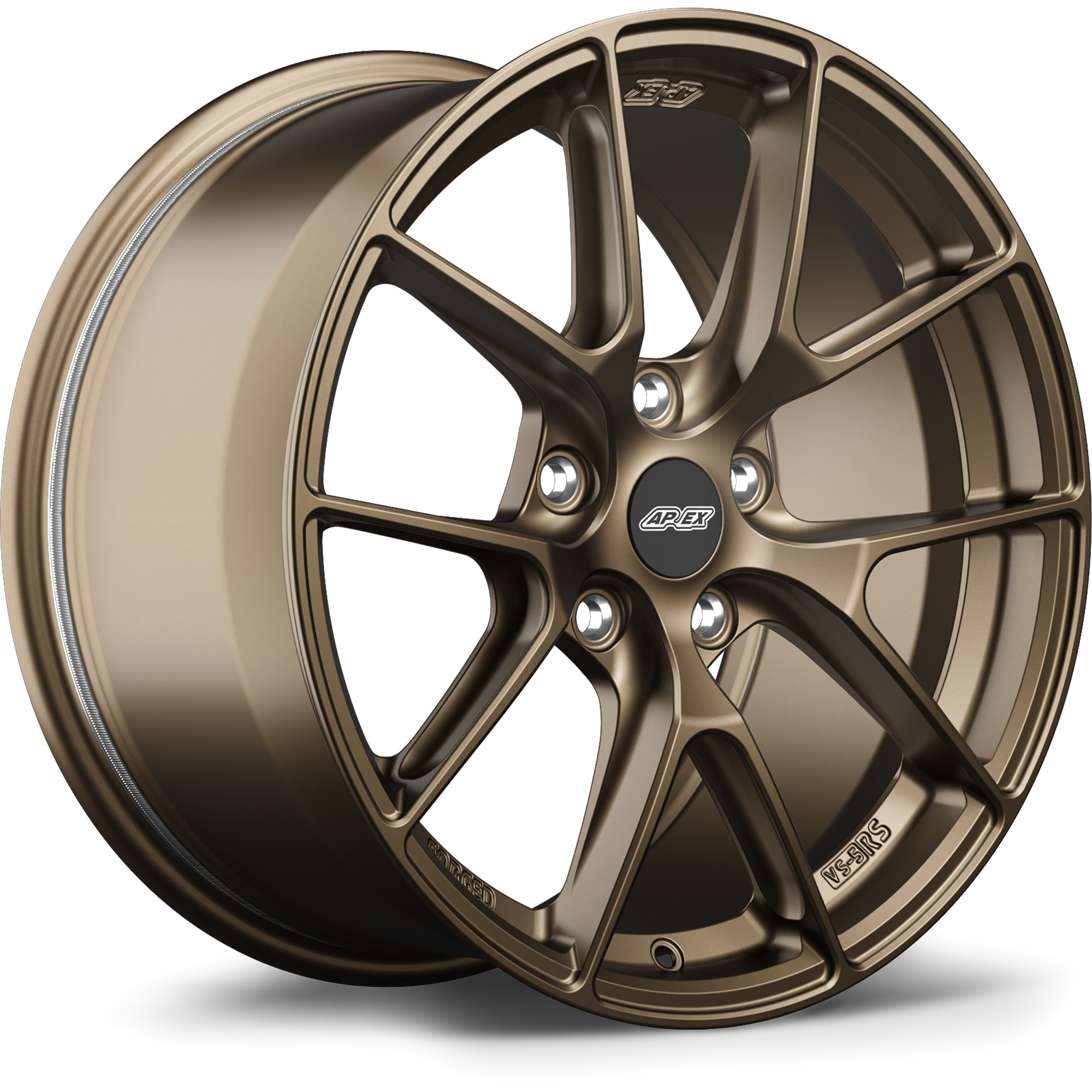Apex VS-5RS Alloy Wheel 17x9 ET61 5x114.3 70.1mm CB Satin Bronze