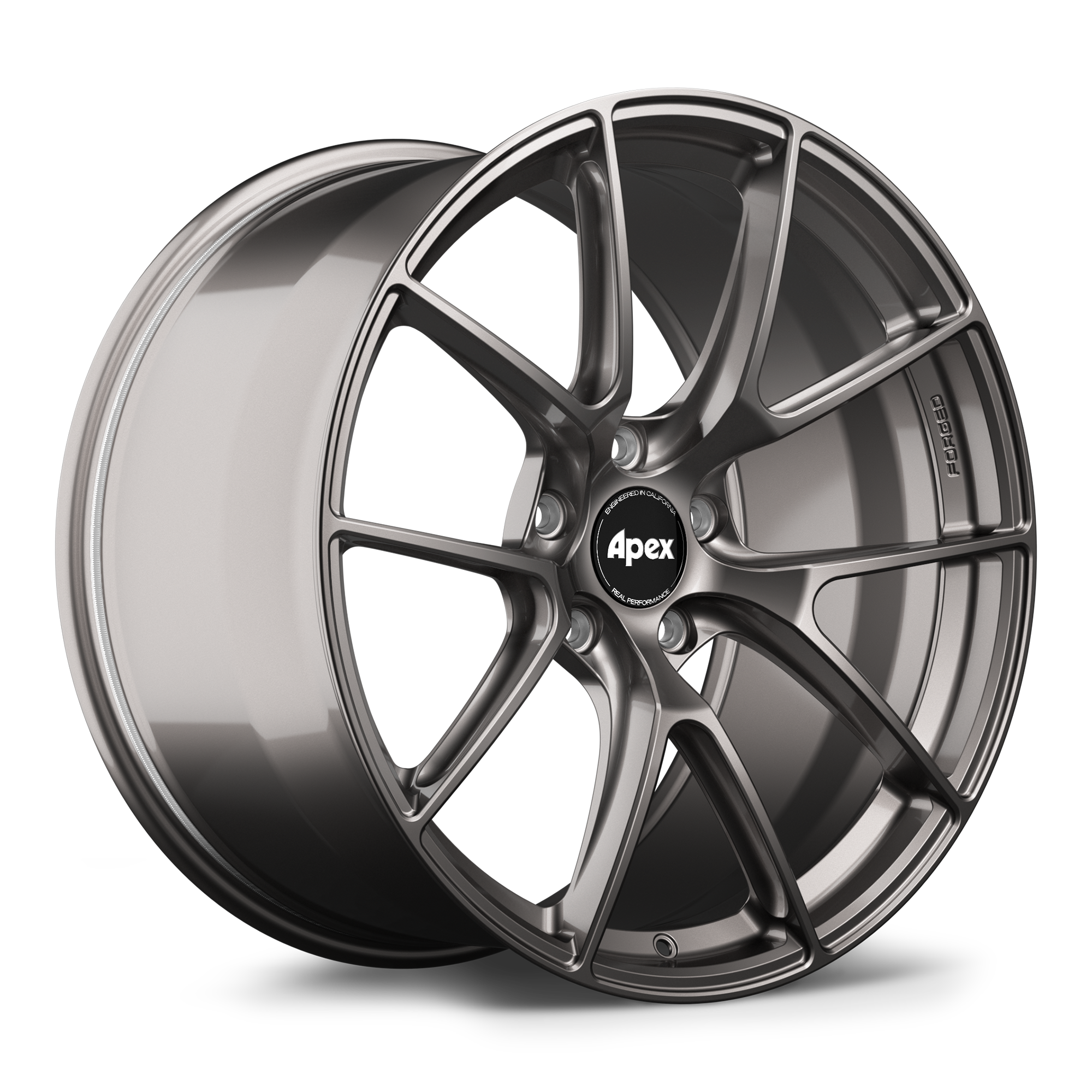 Apex VS-5RS Forged Alloy Wheel 21x12 ET44 PSCL Anthracite 101mm CB