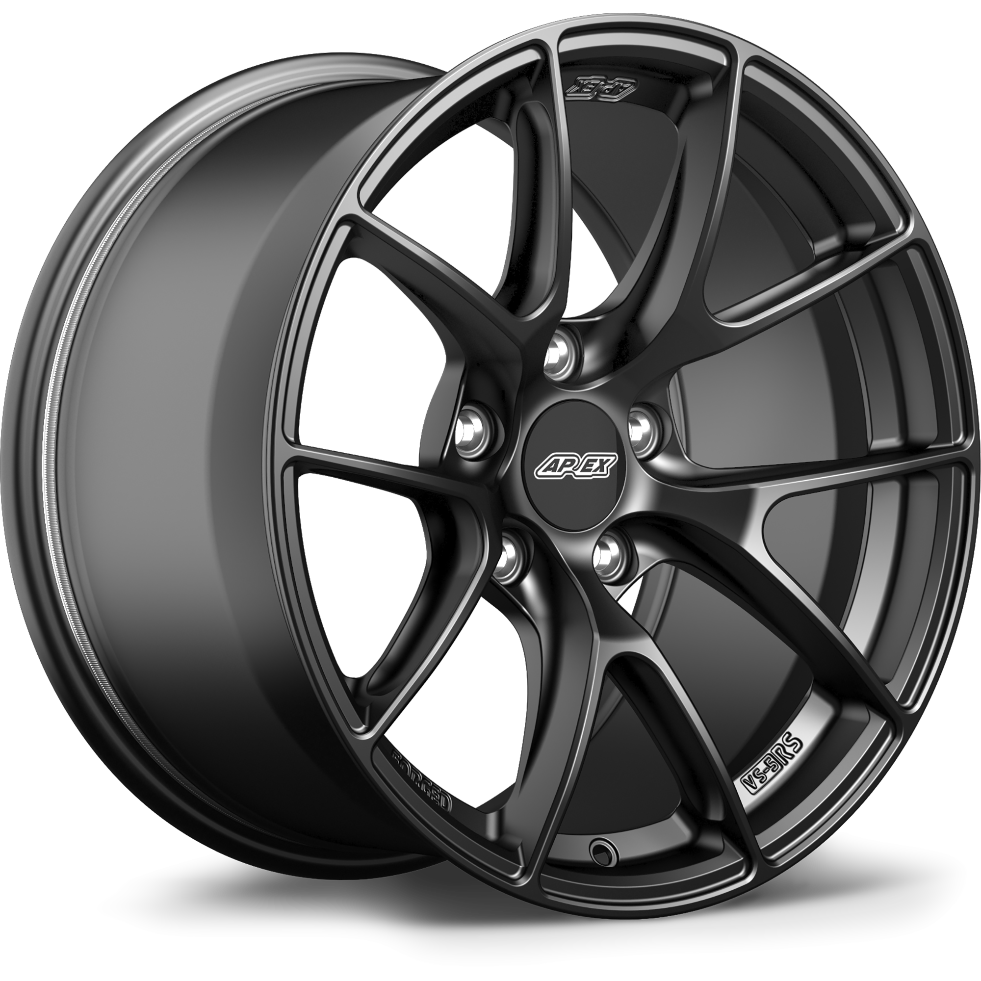 Apex VS-5RS Alloy Wheel 17x9 ET30 5x120 72.56mm CB Satin Black
