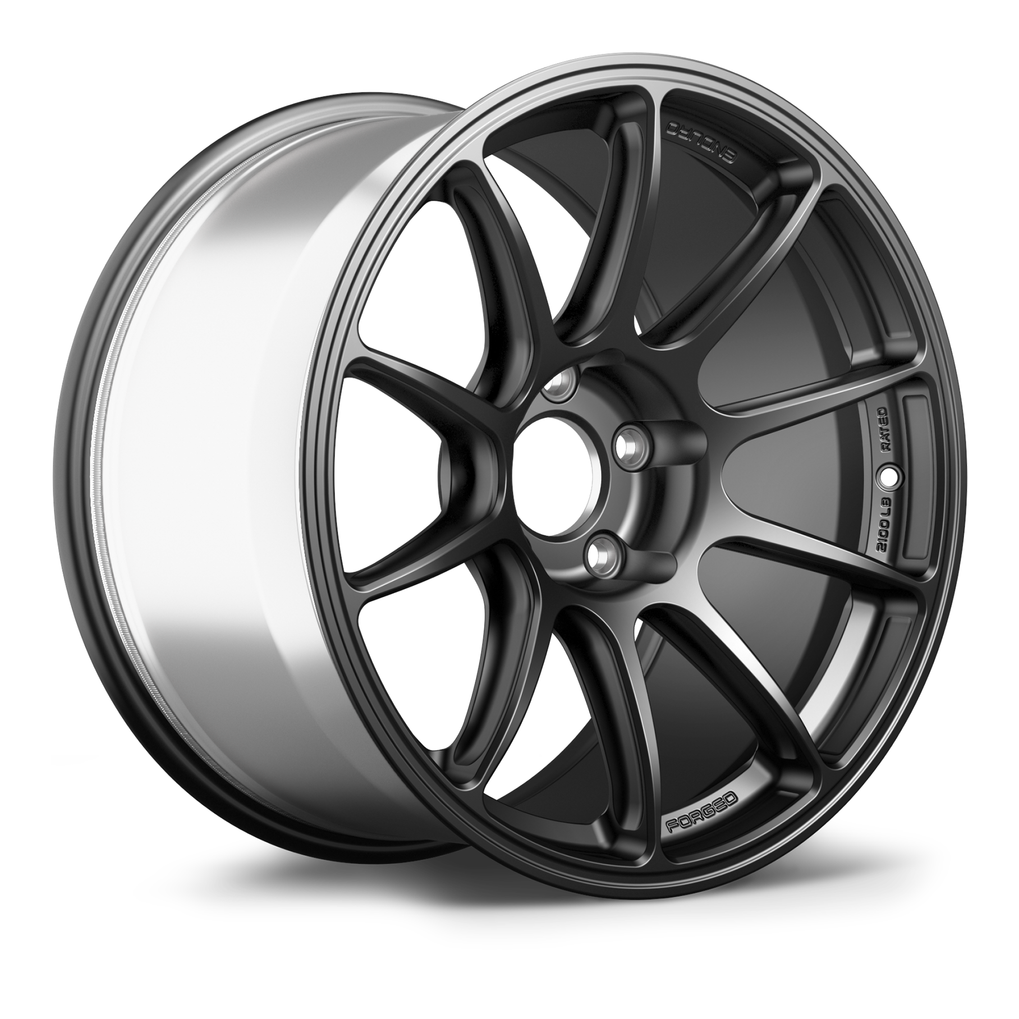 Apex SM-10RE Alloy Wheel 18x10 ET25 5x120 72.56mm CB Satin Black