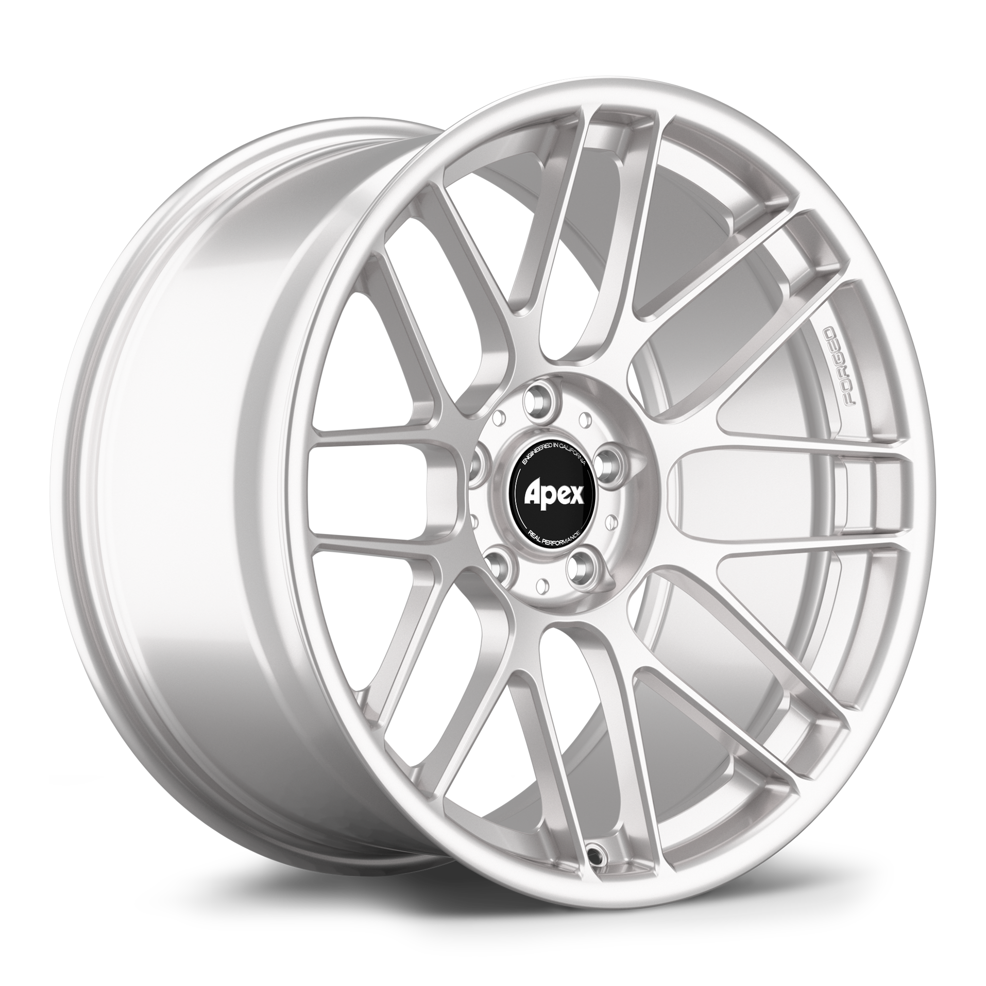 Apex ARC-8RT Forged Alloy Wheel 19x9.5 ET22 5x120 Race Silver 72.56mm CB