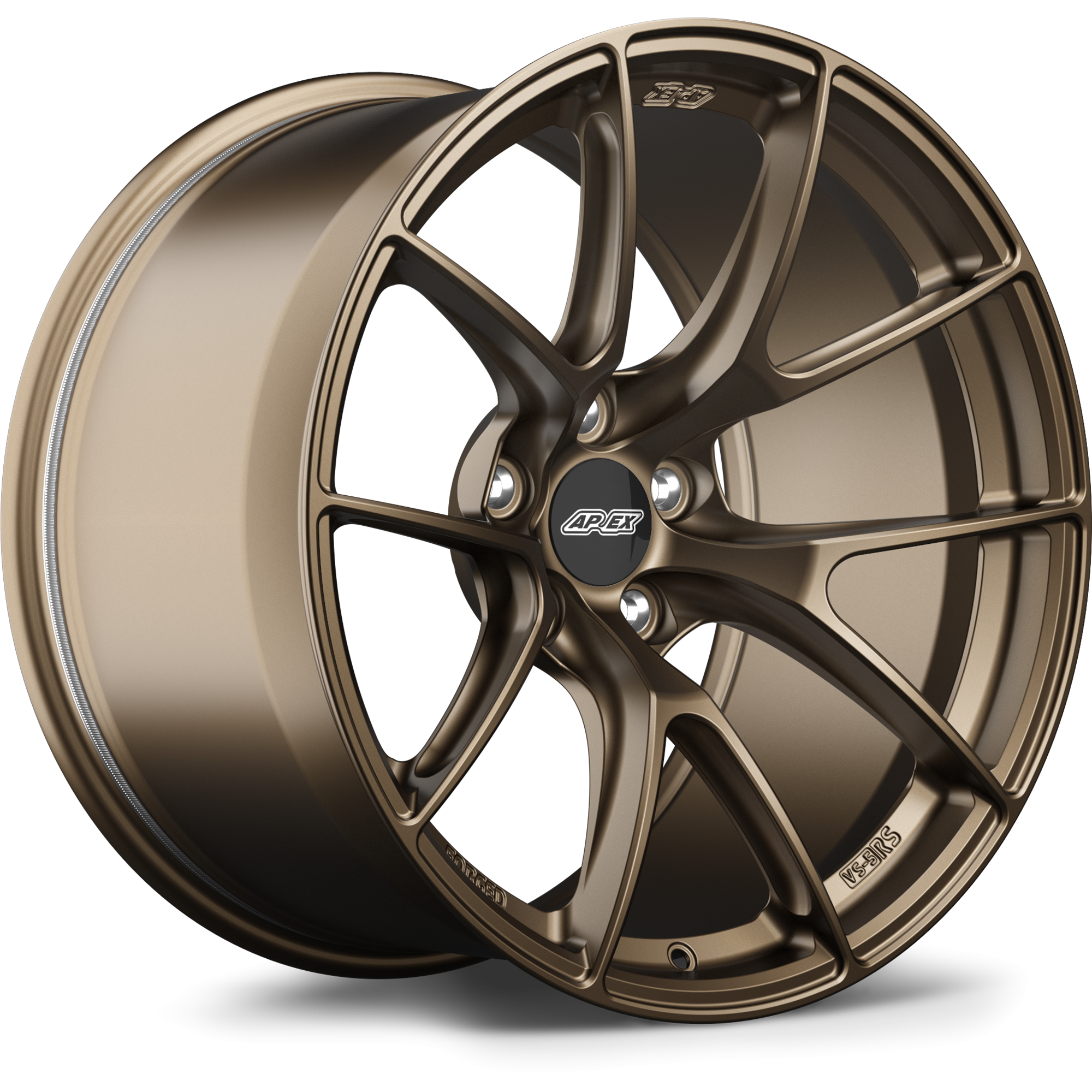 Apex VS-5RS Alloy Wheel 19x10.5 ET15 5x114.3 66.1mm CB Satin Bronze