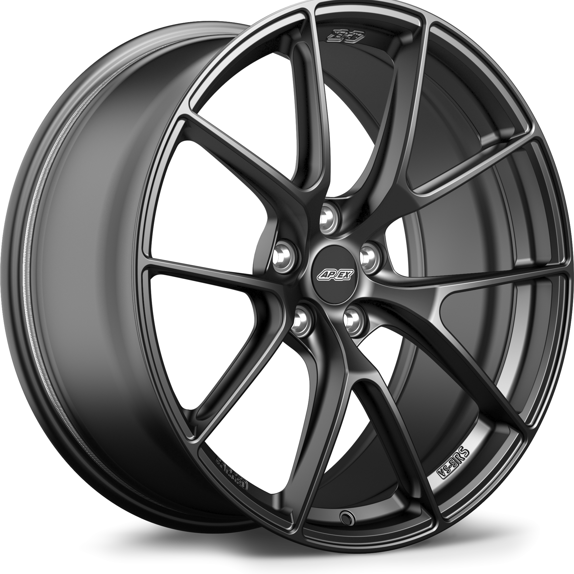 Apex VS-5RS Forged Alloy Wheel 20x10 ET38 5x112 Satin Black 66.6mm CB