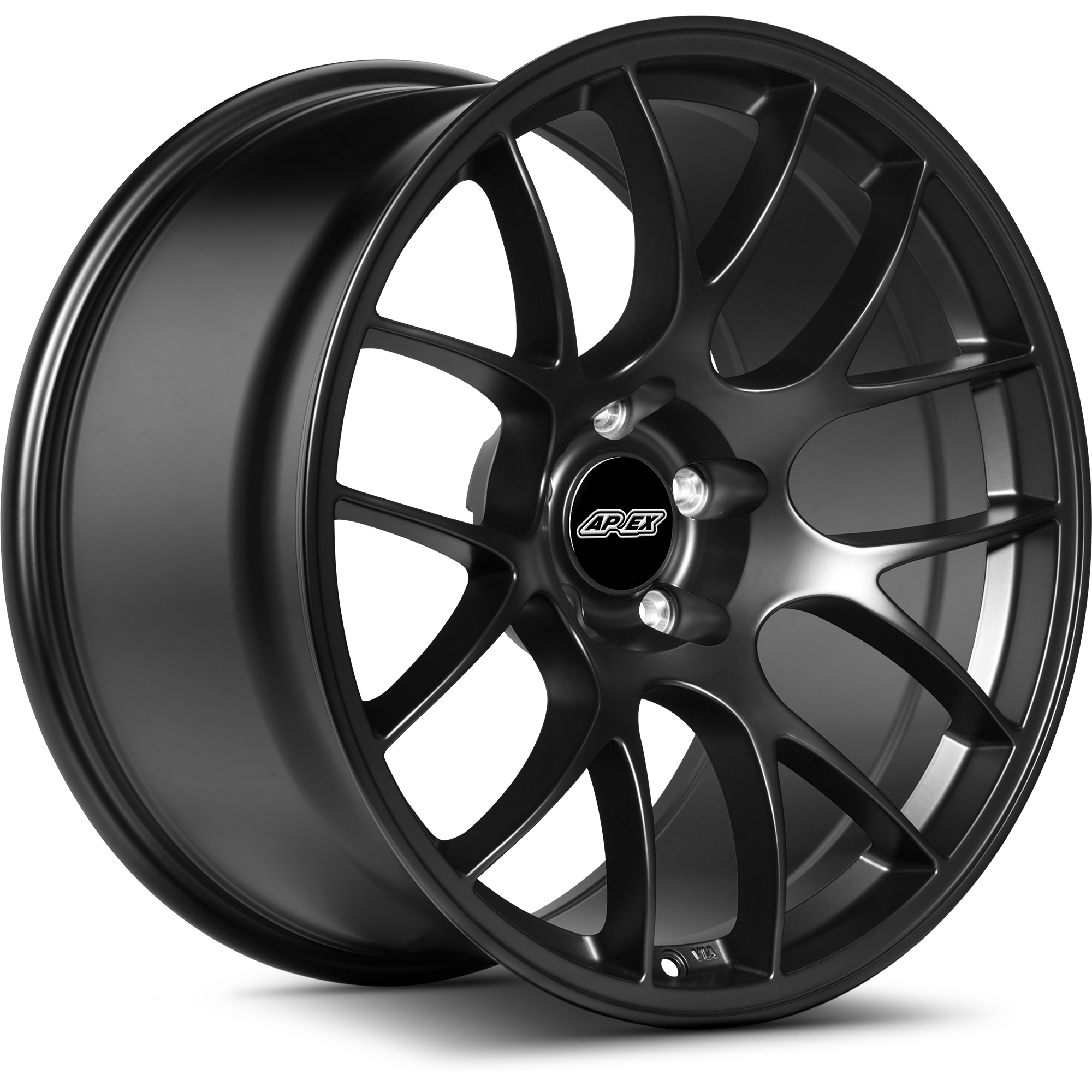 Apex EC-7 Alloy Wheel 19x9.5 ET28 5x120 Satin Black 72.56mm CB