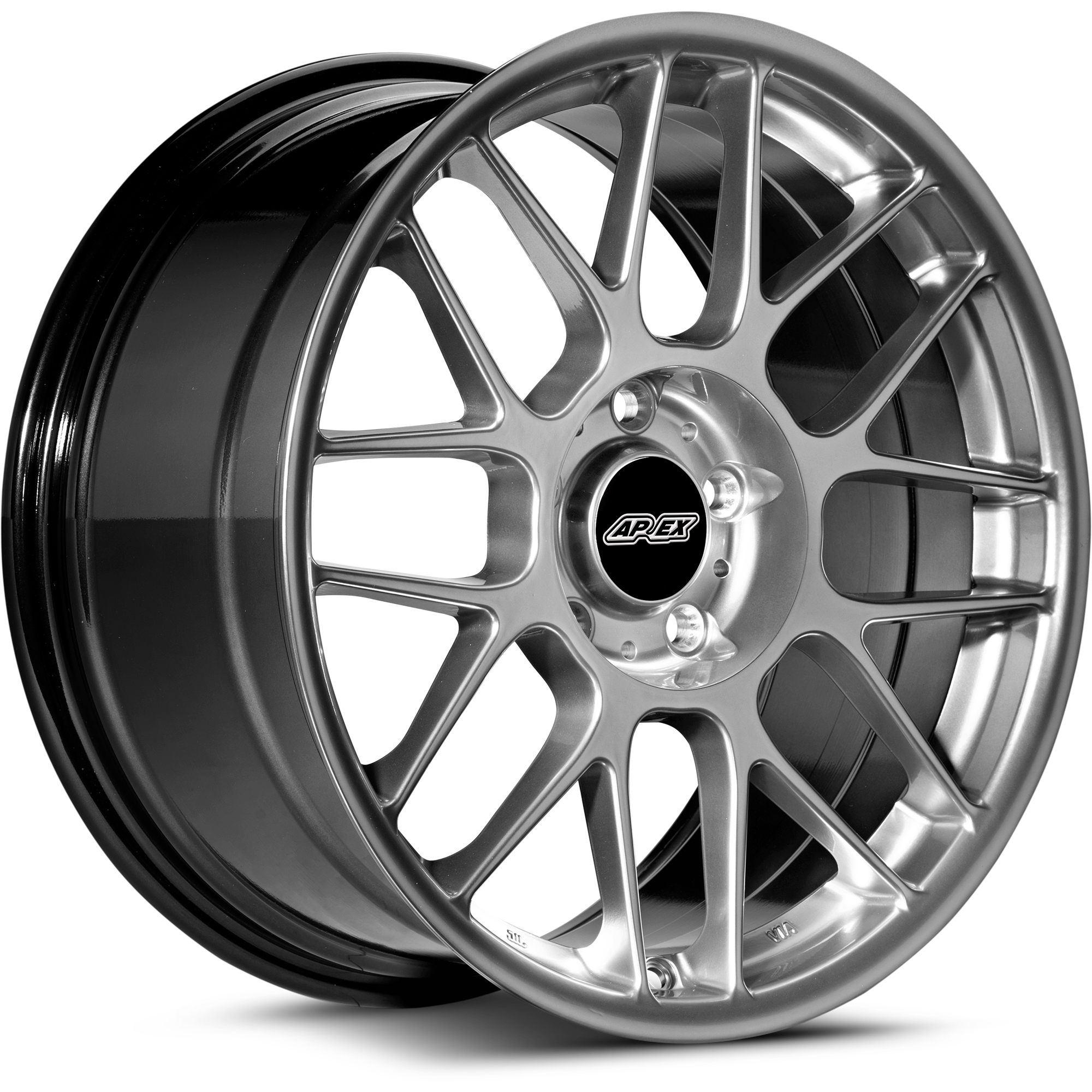 Apex ARC-8 Alloy Wheel 18x9 ET42 5x120 Hyper Black 72.56mm CB
