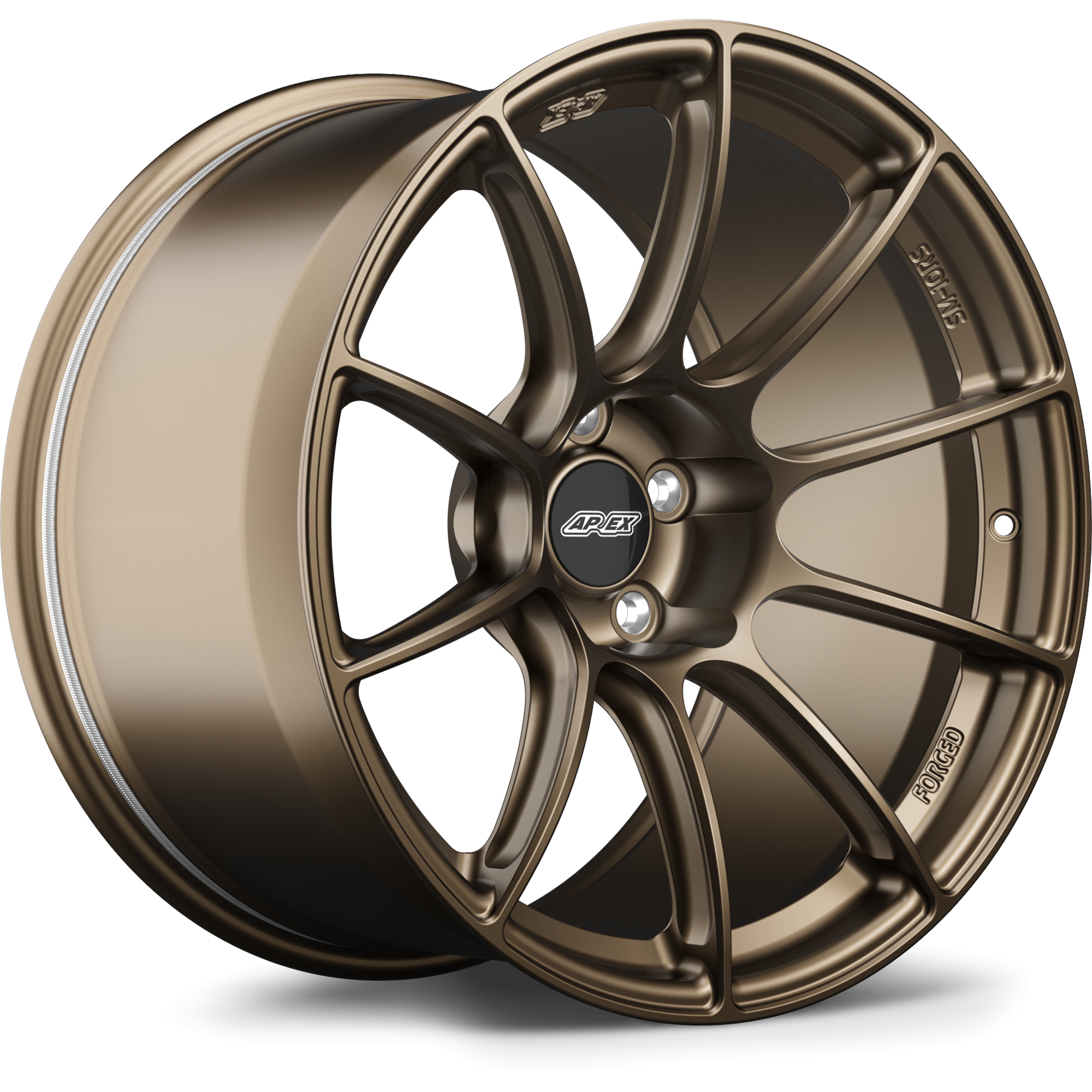 Apex SM-10RS Alloy Wheel 19x11 ET9 5x120 67.1mm CB Satin Bronze