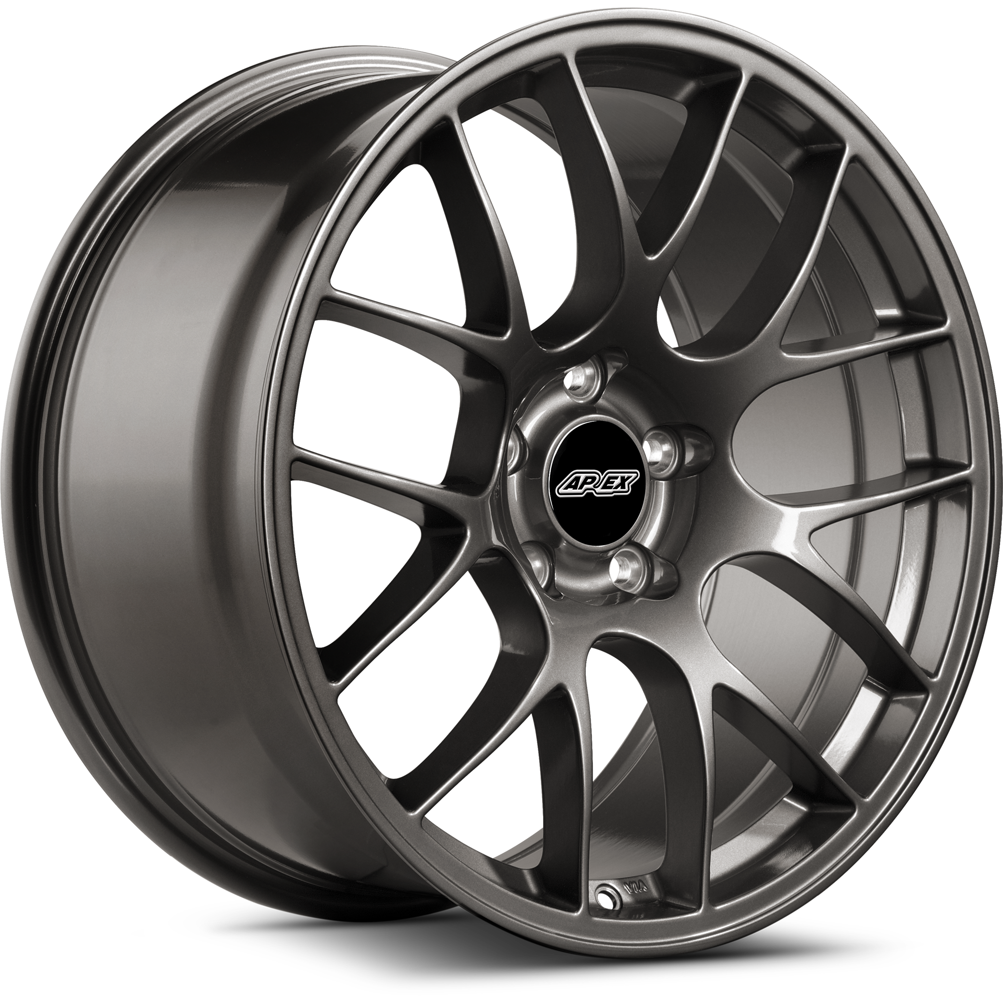 Apex EC-7 Alloy Wheel 19x11 ET52 5x114.3 Anthracite 70.5mm CB