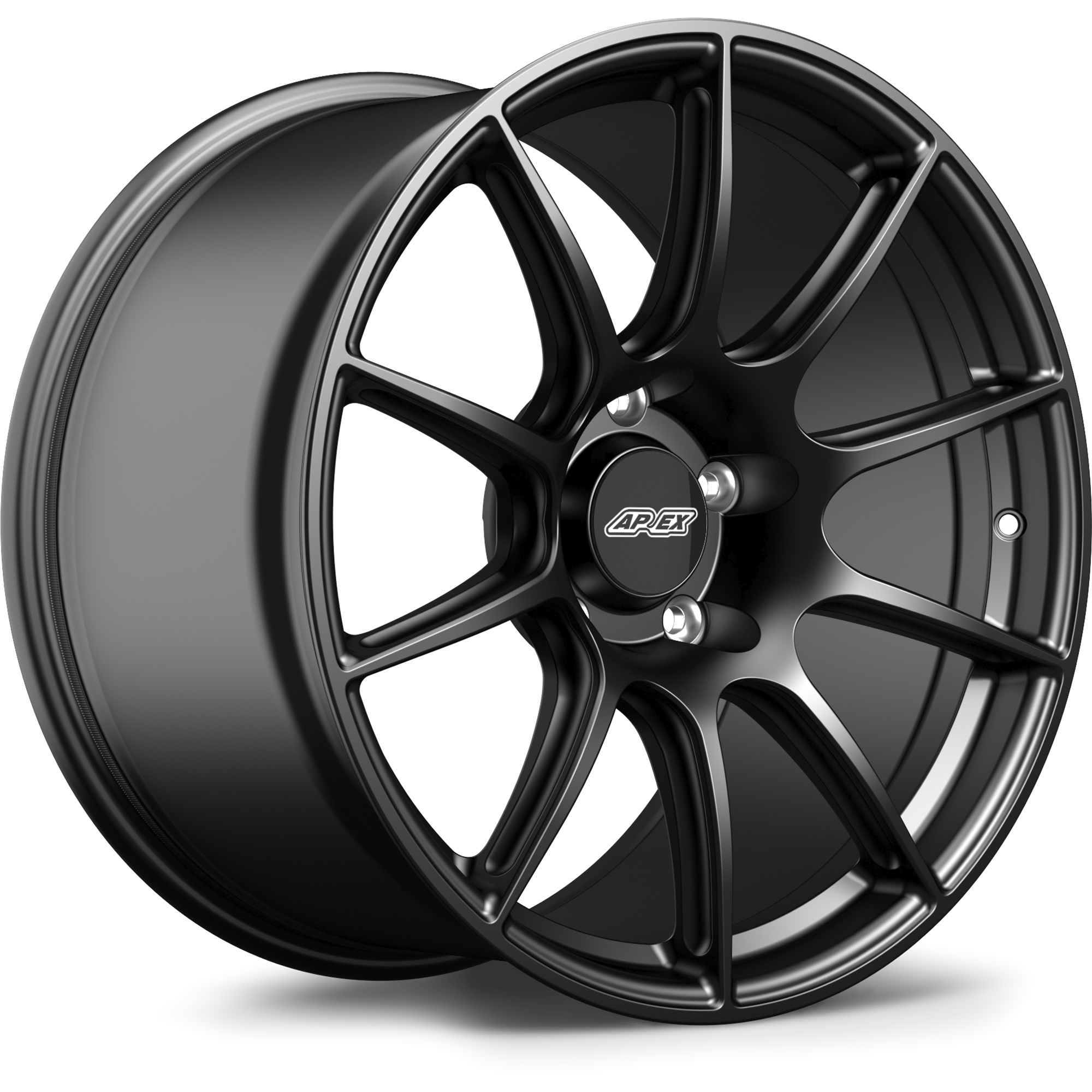 Apex SM-10 Alloy Wheel 19x10.5 ET44 5x130 Satin Black 71.6mm CB