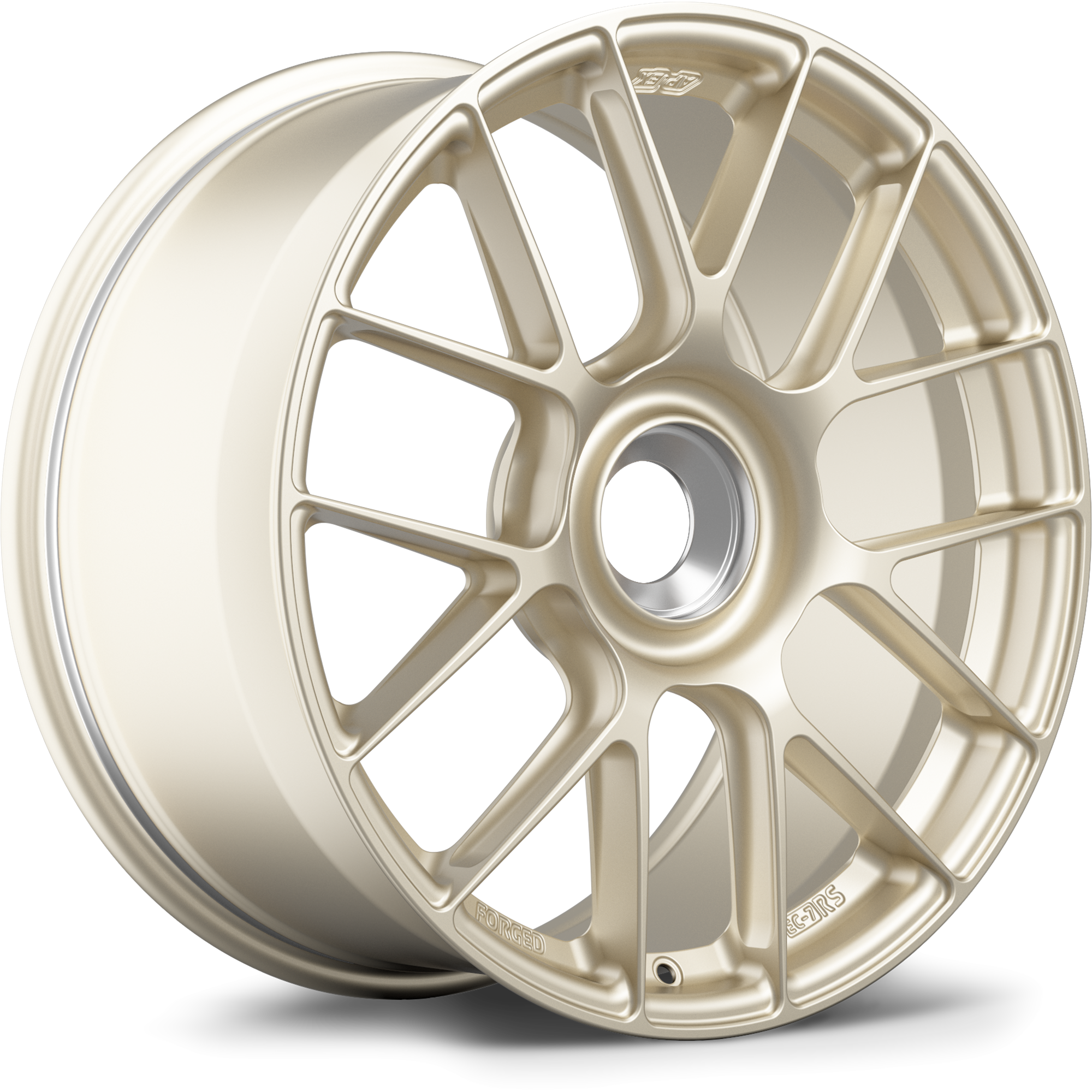 Apex EC-7RS Forged Alloy Wheel 19x13 ET45 PSCL Motorsport Gold 101mm CB